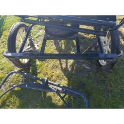 Mooie Delen pony menwagen