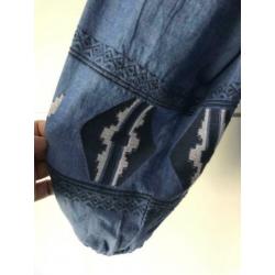Sheego Plus geborduurde blouse