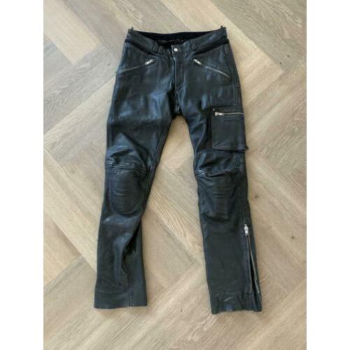 Halvarssons lederen motorbroek dames maat 40