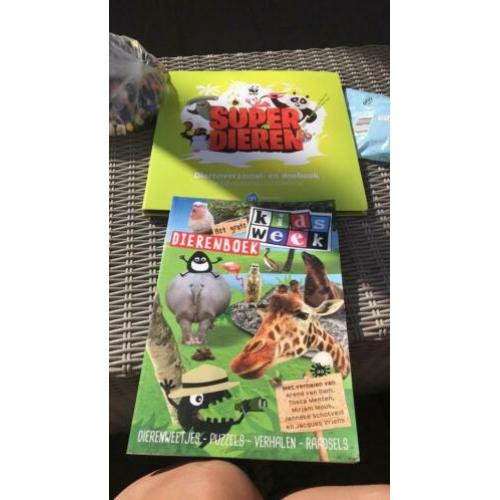 Het grote dierenboek kidsweek,super dieren map incl kaart