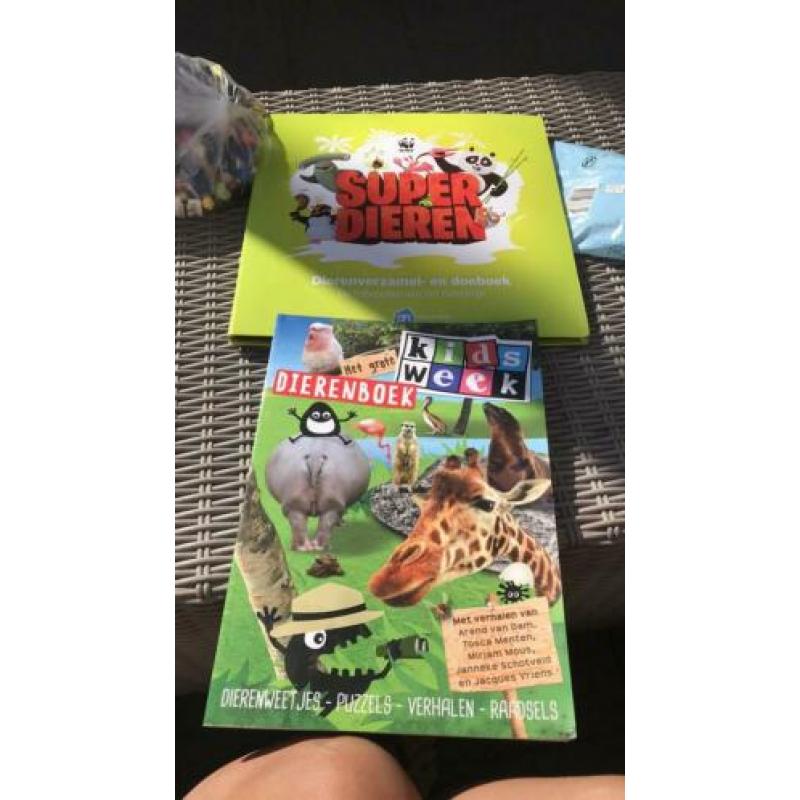 Het grote dierenboek kidsweek,super dieren map incl kaart