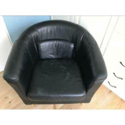 Ikea tullstra ledere fauteuils 2 stuk