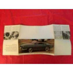 1965 Renault Caravelle Brochure USA