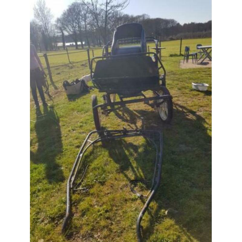 Mooie Delen pony menwagen