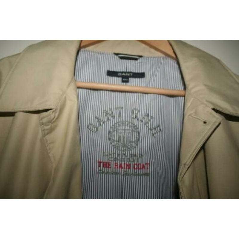 Gant trenchcoat regenjas 2XL beige/ kakie Nieuw