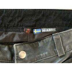 Halvarssons lederen motorbroek dames maat 40