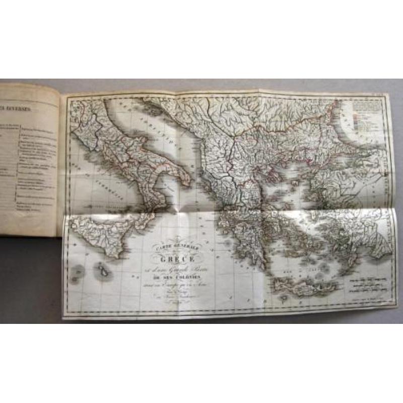 Atlas (1822) des oeuvres complètes de J.J. Barthelemy