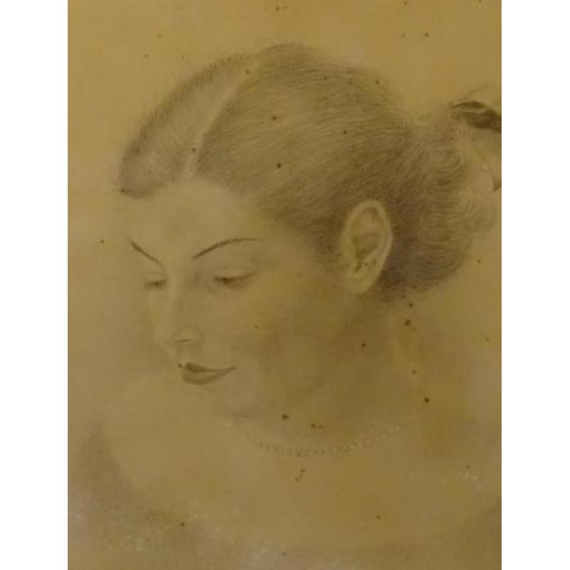 Portret -- Laurens Tuynman (1901-1982) (+ gratis etsje)