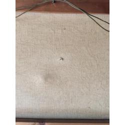 Schilderij waterlelies olieverf op doek, J.v.L