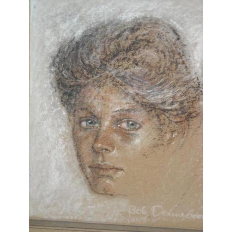 Tekening Bob Denneboom ( portret vrouw)