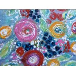 Abstract langwerpig kunst