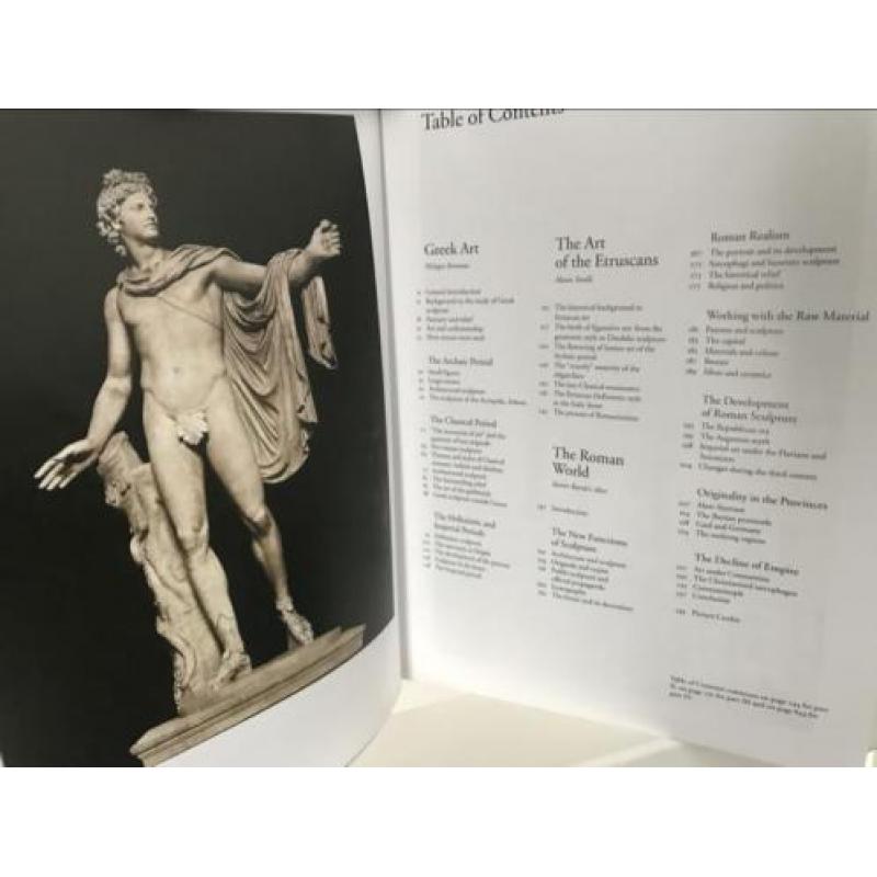 Nieuw boek sculpture 2 delen sculpturen antieke beelden