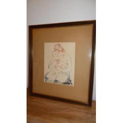 Rene de Lannoy inkttekening