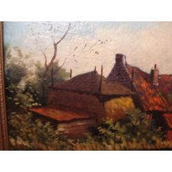 Antiek landelijk schilderij (Jos Bongers)