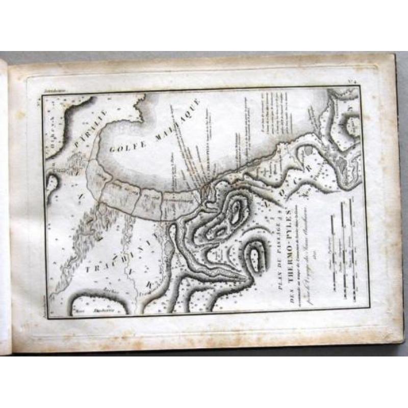 Atlas (1822) des oeuvres complètes de J.J. Barthelemy