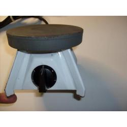 APART vintage jaren50 design emaille electr AEG warmteplaat