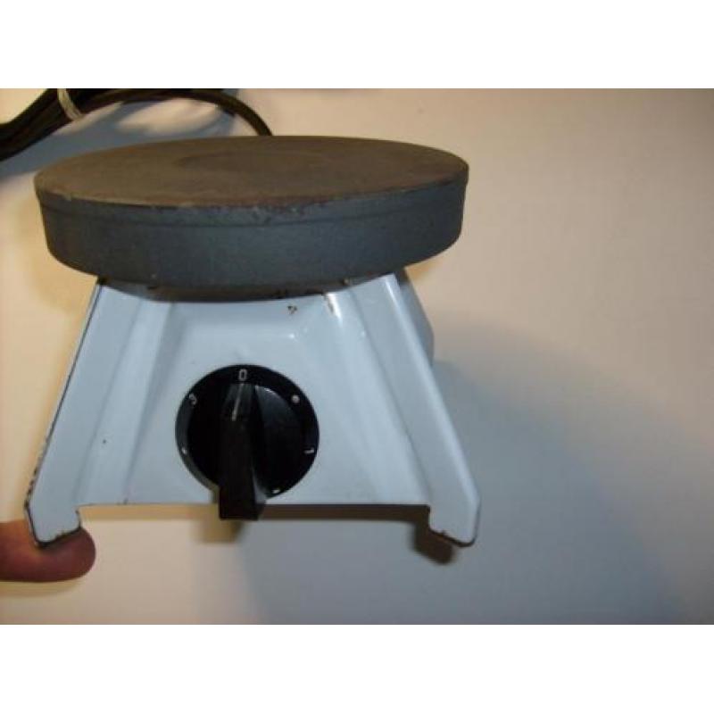 APART vintage jaren50 design emaille electr AEG warmteplaat