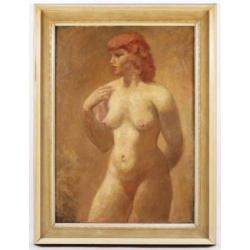 =Jacques van Melkebeke 1904-1983=BELGISCH==roodharig naakt=