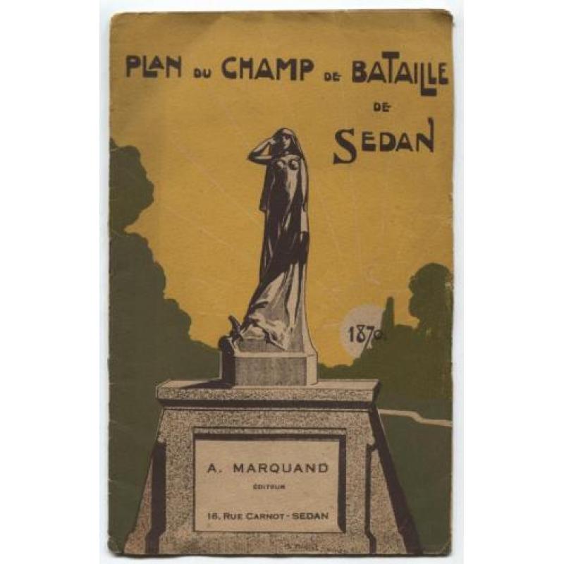 Plan du Champ de Bataille de Sedan 1870 ( Code : A )