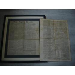 autentieke cofederate. civil war krant. uit virginia.1862.