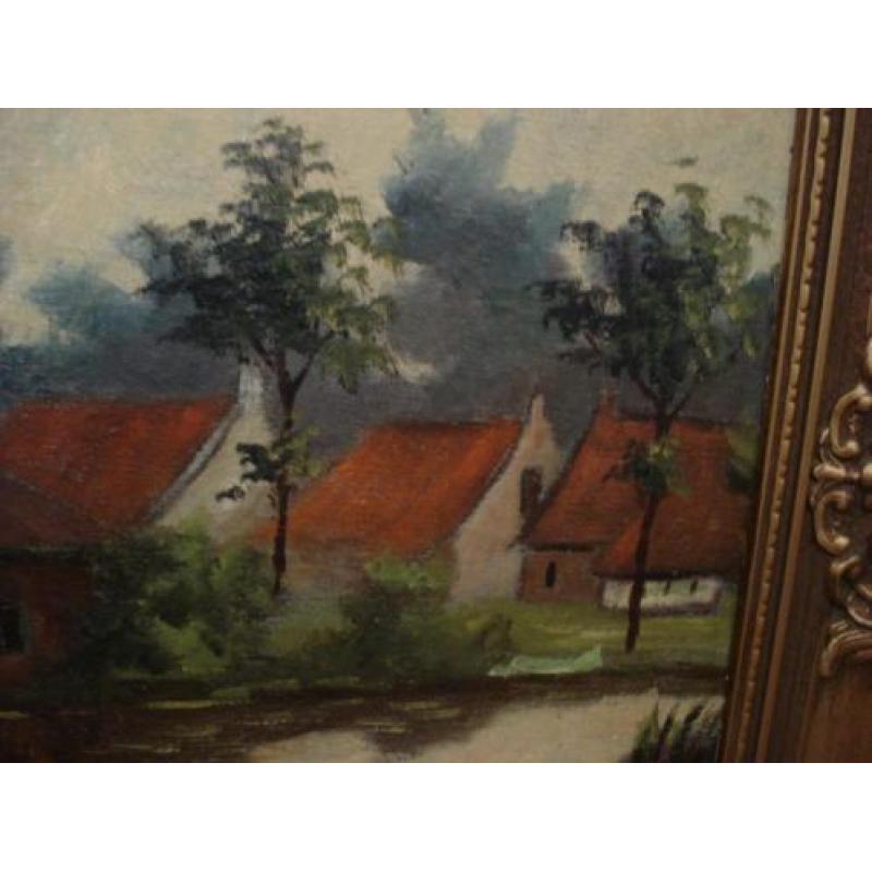 Antiek landelijk schilderij (Jos Bongers)