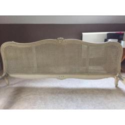 Brocante antiek bed ombouw