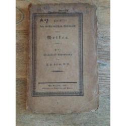 Oud boek uit 1824 over medicinaal gebruik van melk