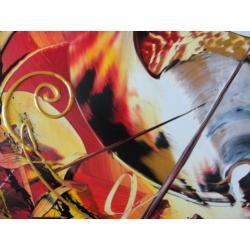 " Exeptional " Acrylschilderij 120 cm x 60 cm