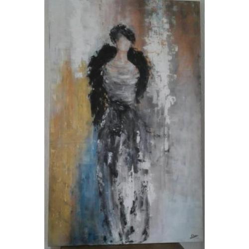 Abstract schilderij