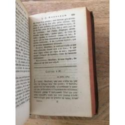 Rousseau Oeuvres 2 delen 1784 leren banden