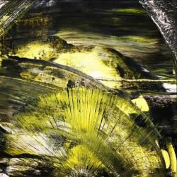 Originele abstracte schilderijen in felle kleuren