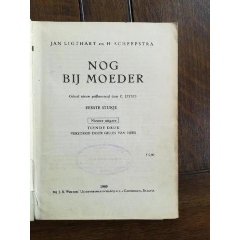 Nog bij moeder 1949