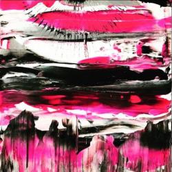 Originele abstracte schilderijen in felle kleuren