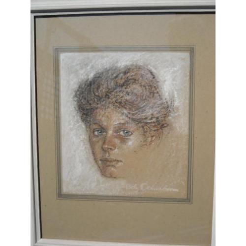 Tekening Bob Denneboom ( portret vrouw)