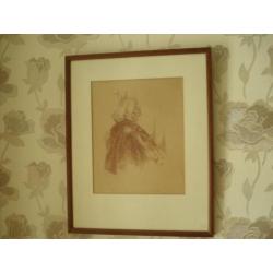 Abstracte Aquarel R.H.R. '44.