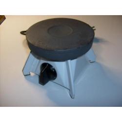 APART vintage jaren50 design emaille electr AEG warmteplaat