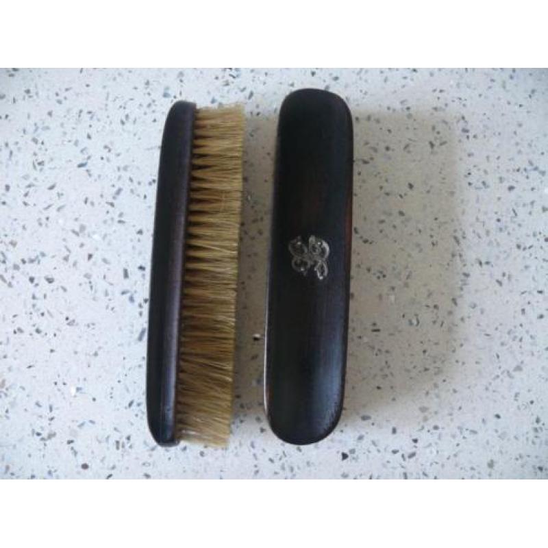 Antieke Ebony hout borstels, ebbenhout