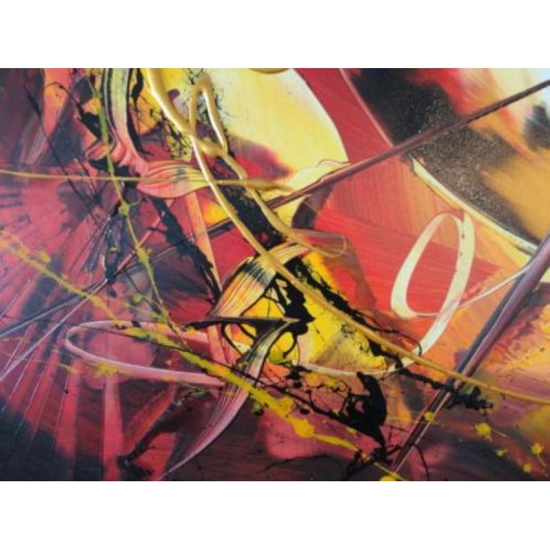 " Exeptional " Acrylschilderij 120 cm x 60 cm
