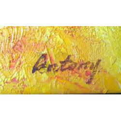 ANTONY - Twee maal 50x60 cm. olieverf op canvas ingelijst