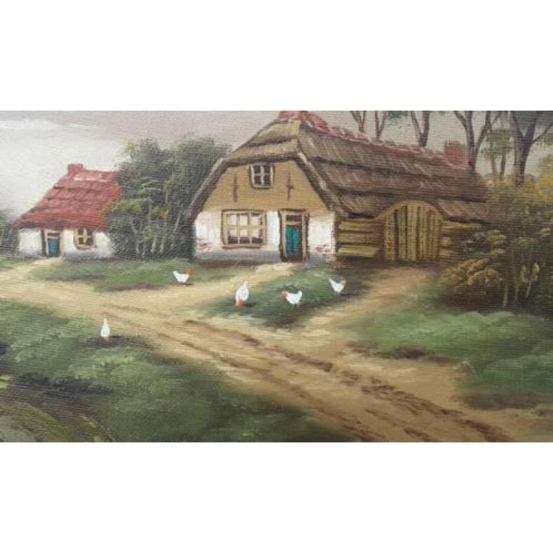 * Plattelandsgezicht, Heel leuk tafereel!