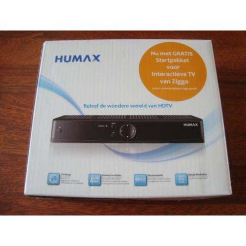 Nieuw in doos Humax 5300c interactieve TV decoder Ziggo enz.