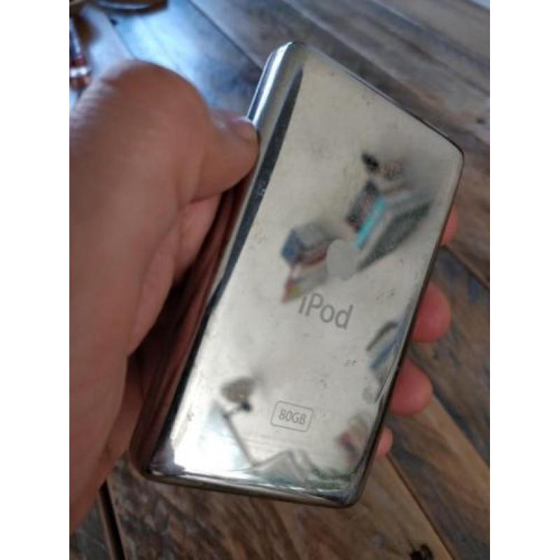 iPod Classic 80GB zilver