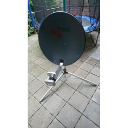 ZGAN Schotel antenne voor op de camping of boot te koop!