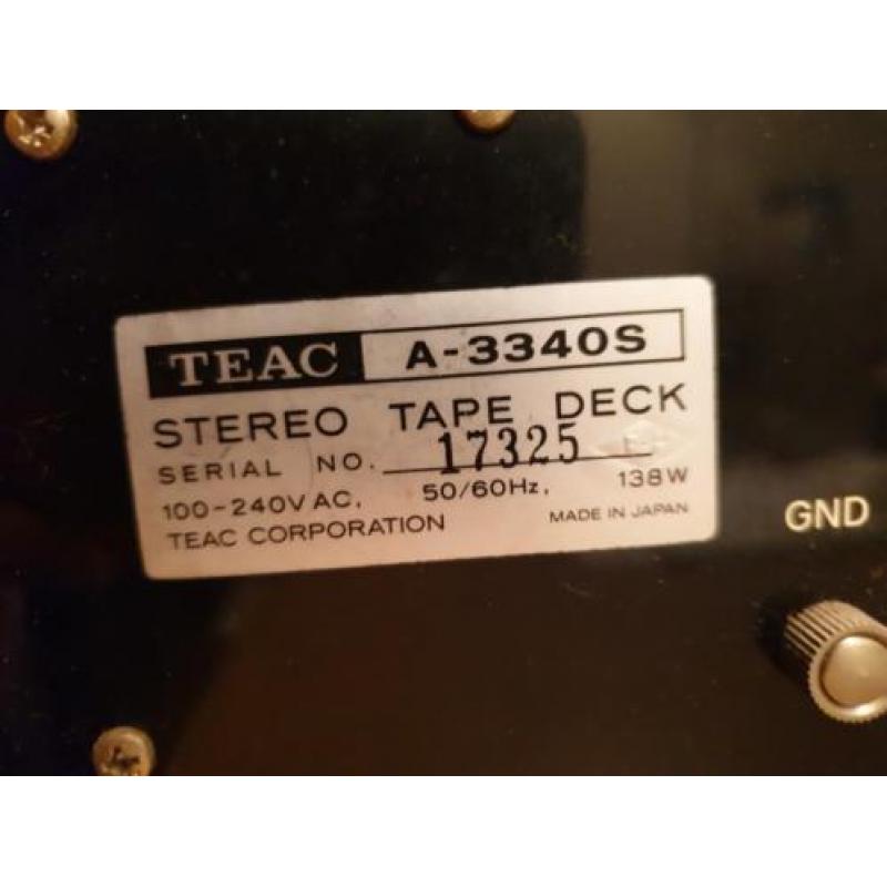 Teac Bandrecorder A3340s