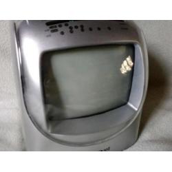 Mini TV met radio (zwart /wit) voor bewakingscamera