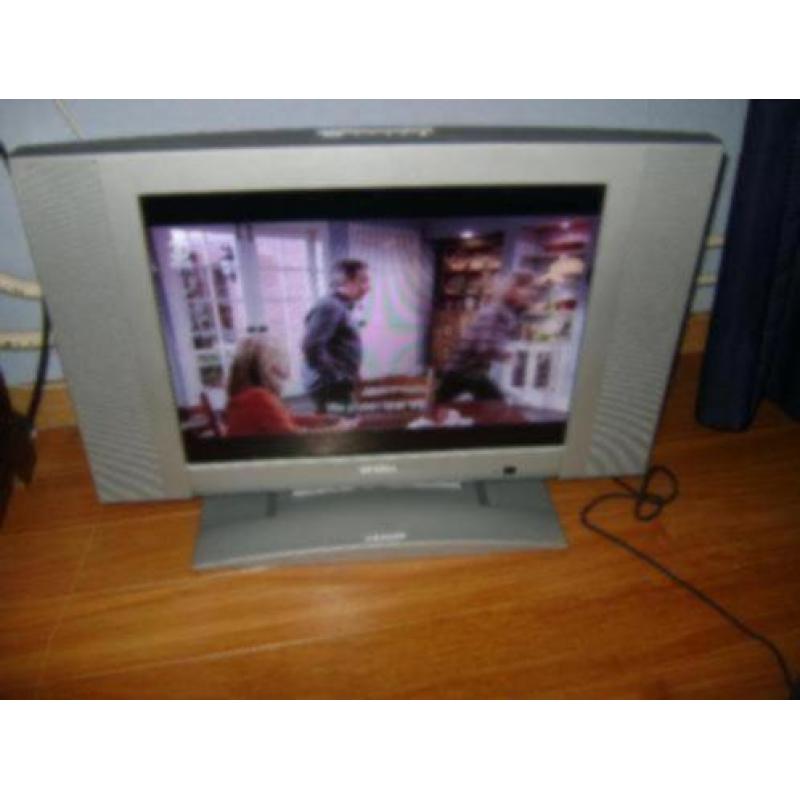 goedwerkende vestel tv met afstandsbediening diagonaal 50 cm