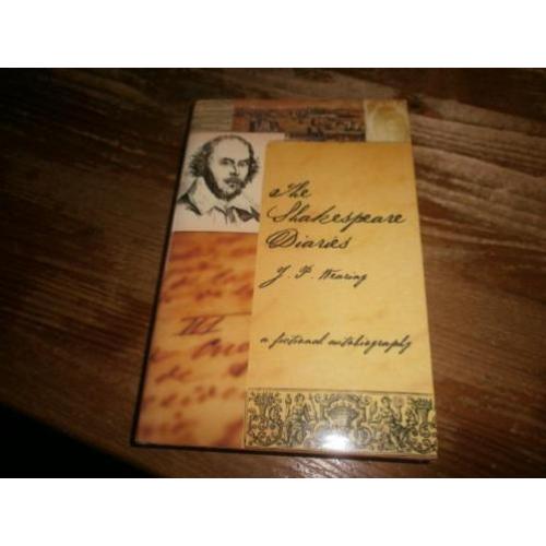 the shakespeare diaries wearing preface note author