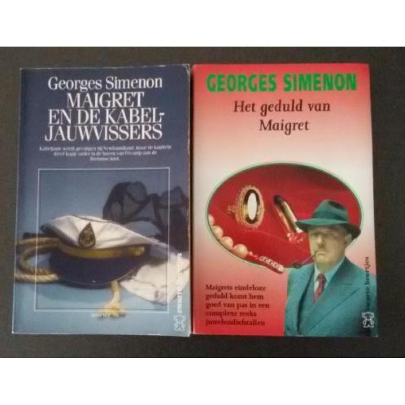 5 boeken van Georges Simenon over Maigret