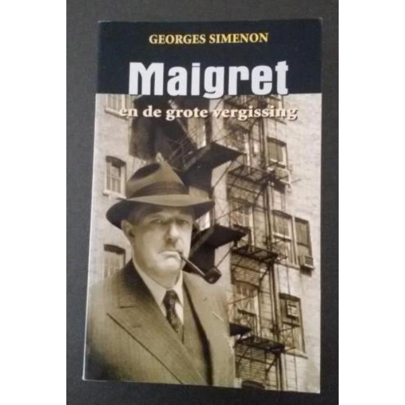 5 boeken van Georges Simenon over Maigret