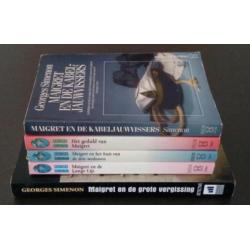 5 boeken van Georges Simenon over Maigret
